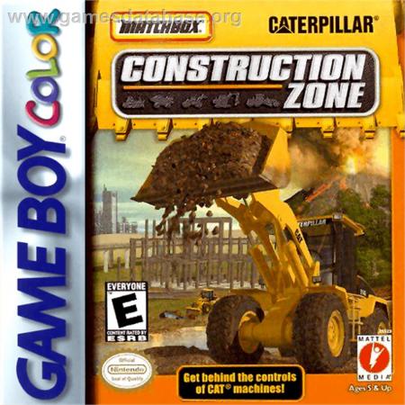 Cover Caterpillar Construction Zone for Game Boy Color
